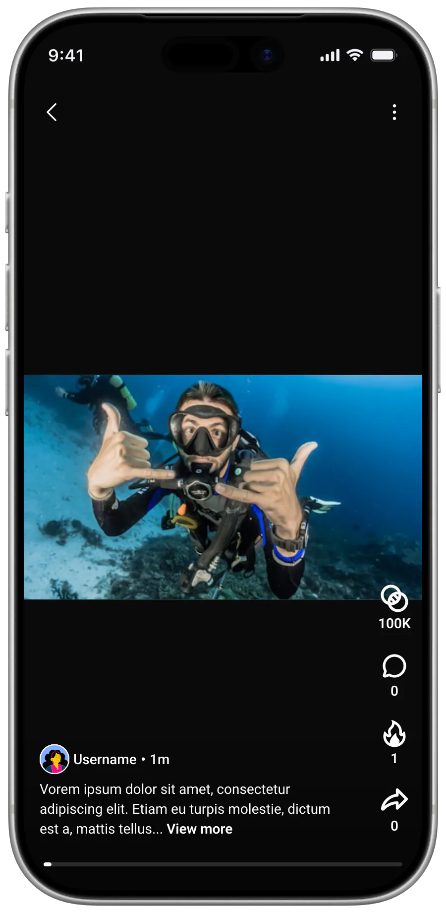 XIAN action camera companion app — mockup screen 12 of 13.