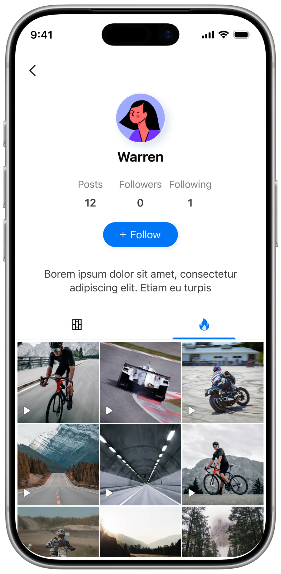 XIAN action camera companion app — mockup screen 13 of 13.
